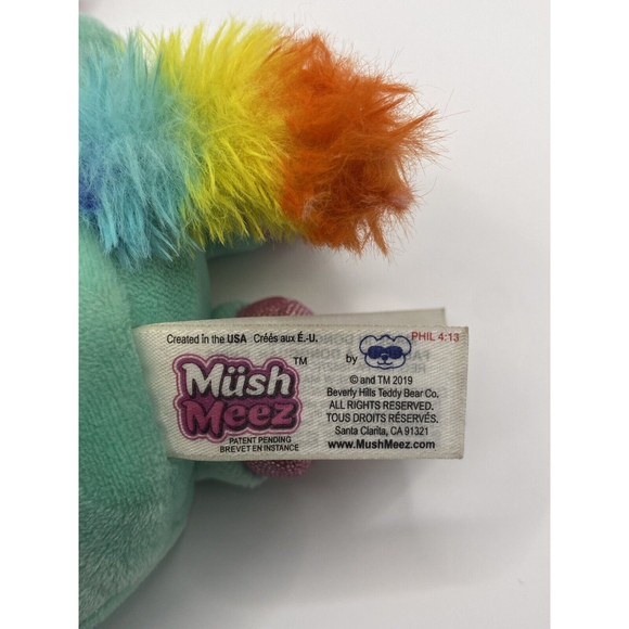 MushMeez 6" Maya the Unicorn Soft, Moldable Squeezable Plush Toy - Picture 6 of 7